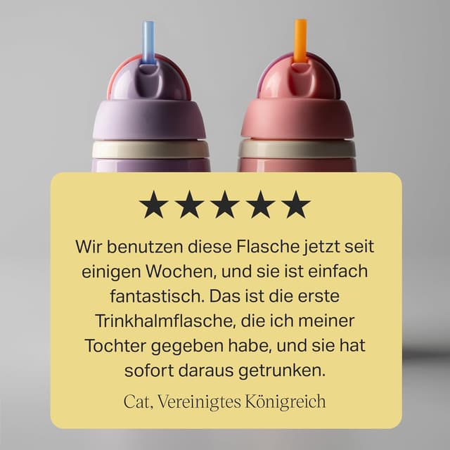 Detalle 1 de Tommee Tippee Trinkhalm-Aktivbecher 266 ml