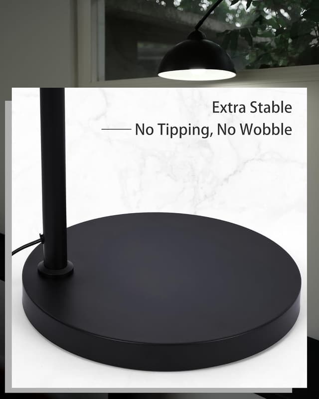 Thumbnail 5 de LuminexDesigns Lampada ad arco da terra per soggiorno 🛋