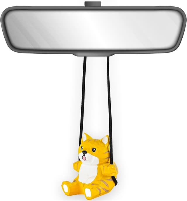 Detalle de 100% Handmade Cat Swing Ornament 2.5 in