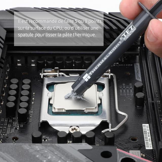 Detalle 2 de TR TF7 Pasta Termica ad Alte Prestazioni 12,8 W/mK con spatola di applicazione