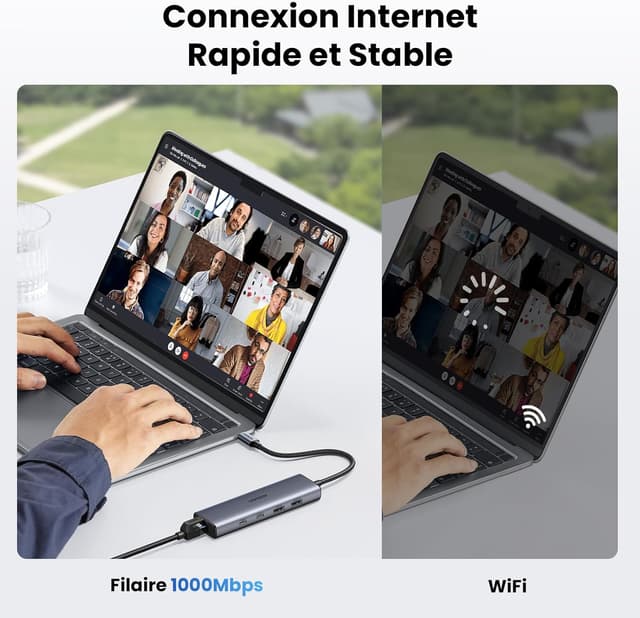 Thumbnail 3 de UGREEN Hub Ethernet 10Gbps USB C 10Gbps