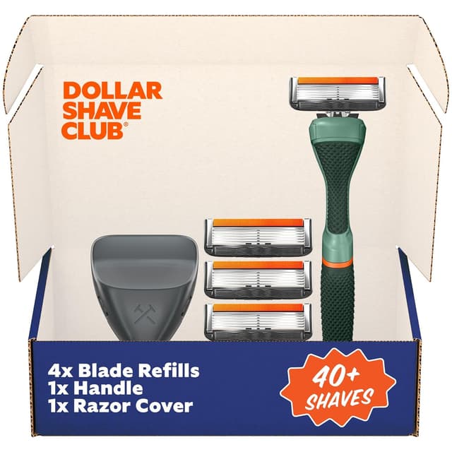 Imagen de Dollar Shave Club Travel Shave Set — 4 Cartridges en OfertitasTOP