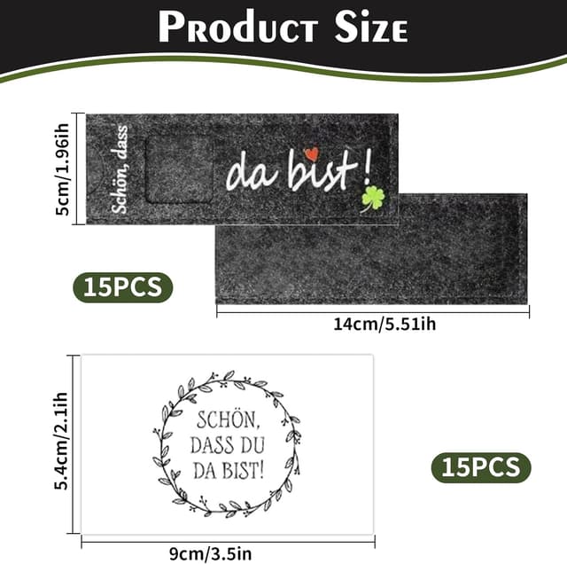 Thumbnail 1 de Filzhülle 15 Stück für Schokolade