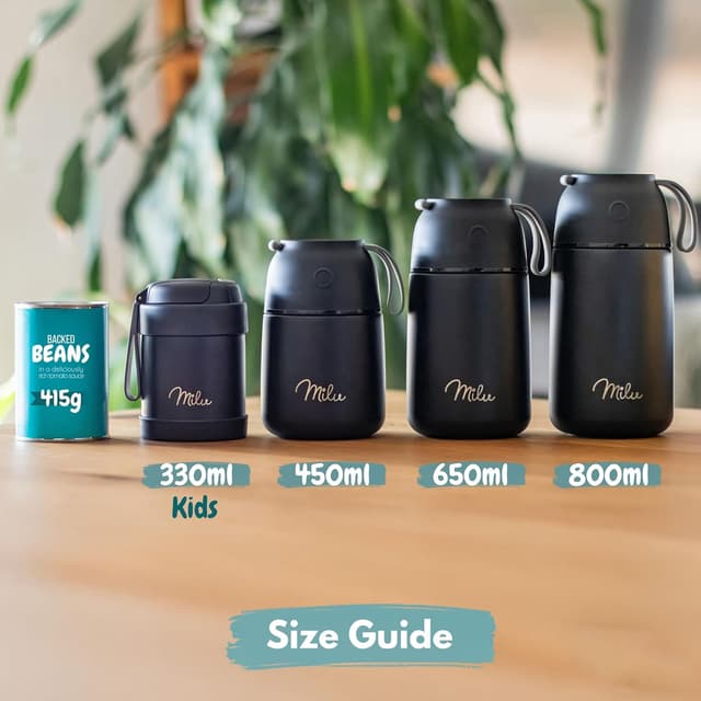 Thumbnail 2 de Milu Food Flask 800ml leakproof thermal lunch box