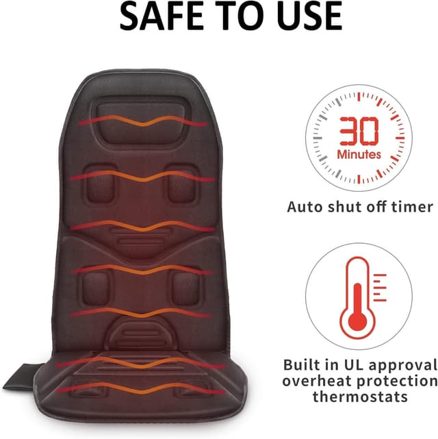 Thumbnail 6 de COMFIER Back Massager Seat Cushion 10-motor