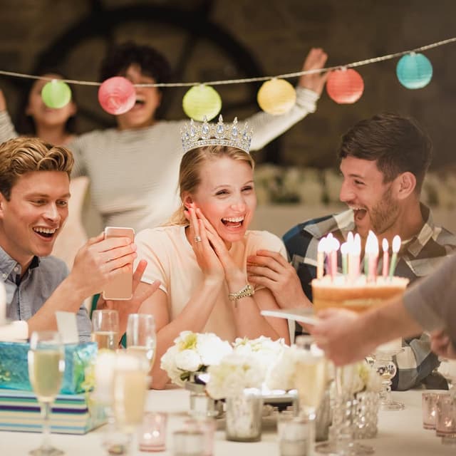 Thumbnail 5 de ZOCONE Vintage Tiara Krone Roségold 5,5 cm