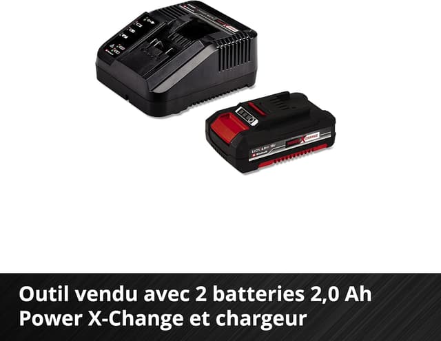 Detalle de Einhell GE-CT 18 Li : coupe-bordures sans fil Power X-Change avec manche télescopique