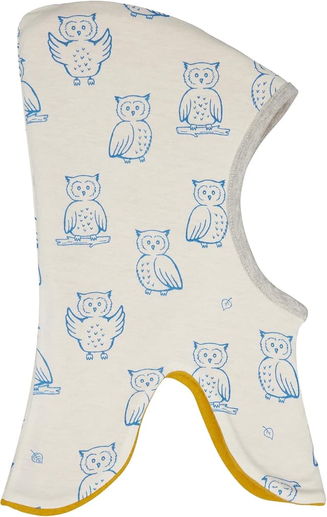 Detalle de Loud + Proud Unisex Kinder-Sturmhaube zum Schlupfen aus Wollfleece (GOTS-zertifiziert)