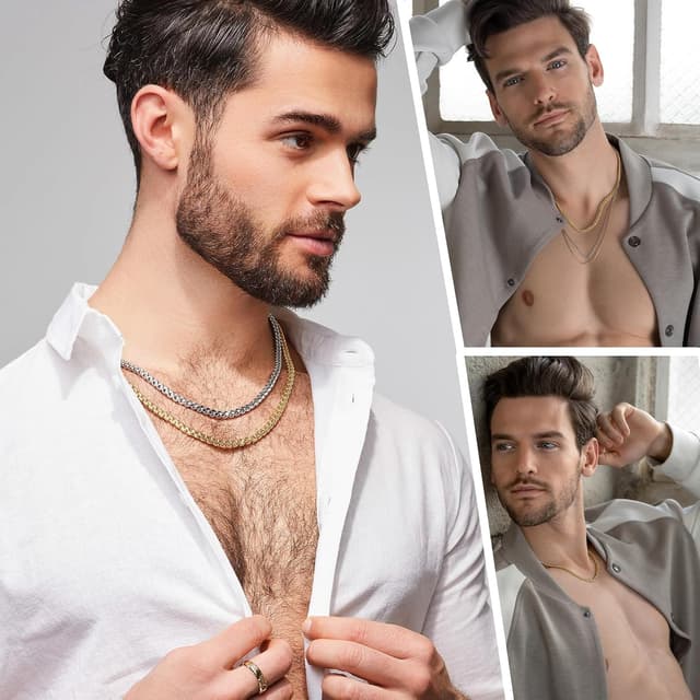 Detalle 2 de Rajputana S925 Cuban chain 28 inch