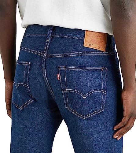 Detalle de Levi’s 501 Original Fit para hombre Fresh Clean (30W / 32L): vaqueros con el corte clásico y comodidad para el día a día