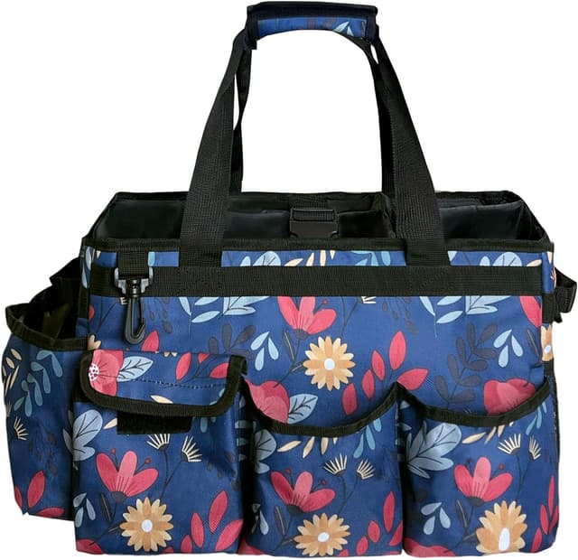 Detalle de Borsa portaoggetti per la pulizia organizer grande blu