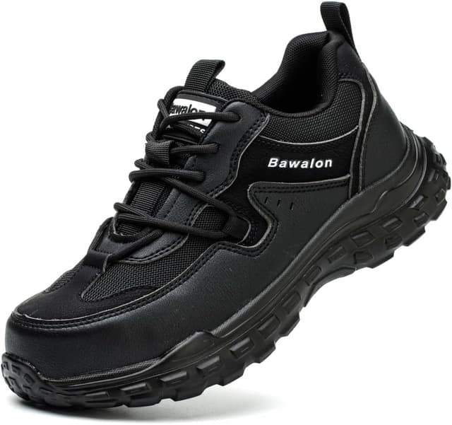 Detalle de Lightweight safety trainers with steel toe