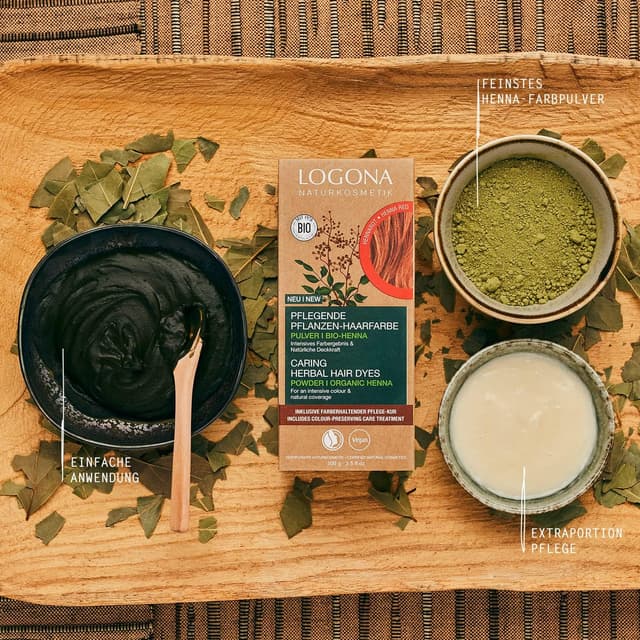 Detalle 2 de LOGONA rouge henné coloration végétale