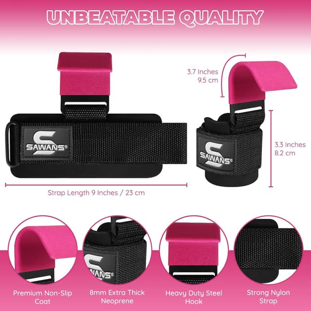 Thumbnail 3 de Lifting Hooks Non-Slip Coated Heavy Duty