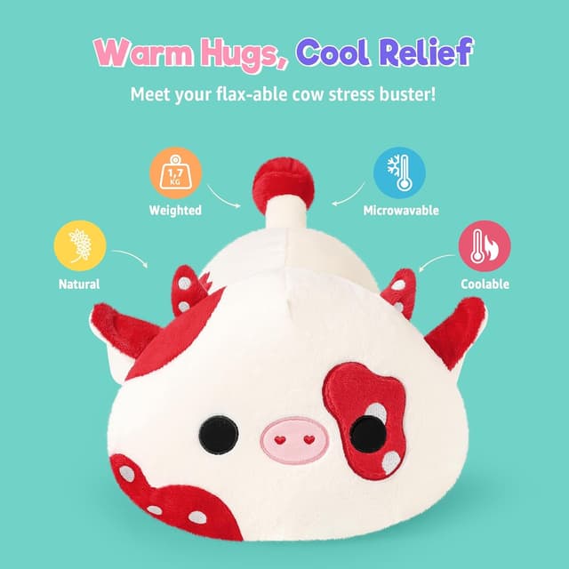 Thumbnail 1 de Shownicer Wärmekissen Kuh 50 cm