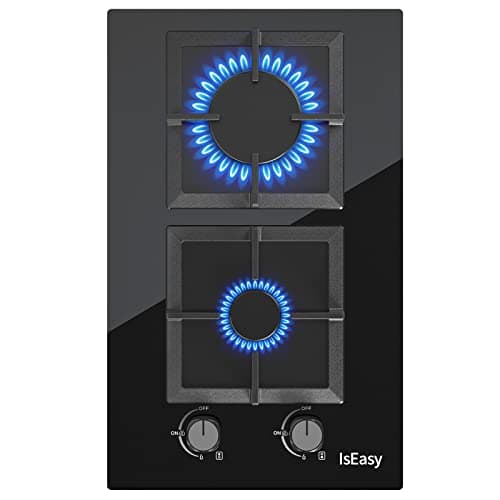 Imagen de Piano cottura 2 fuochi 3700W per gas LPG/NG en OfertitasTOP