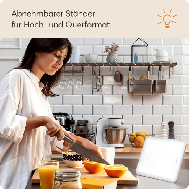 Detalle de Lumie Vitamin L 10.000 Lux Tageslichtlampe