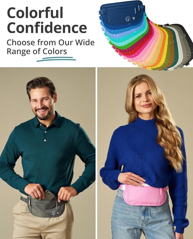 Thumbnail 5 de Vantamo Bum Bag with RFID 16-36" strap