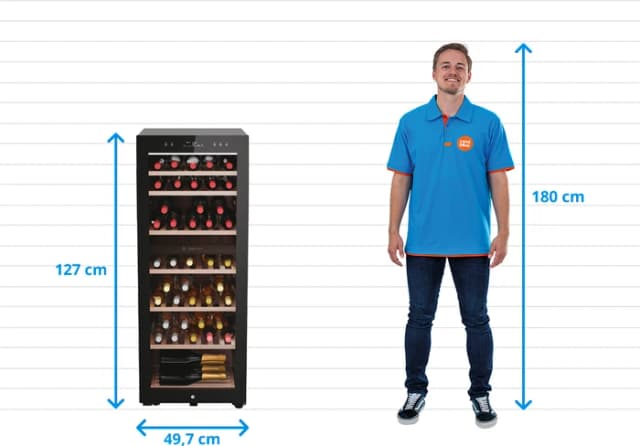 Thumbnail 14 de Haier HWS77GDAU1 Weinkühlschrank 🍷