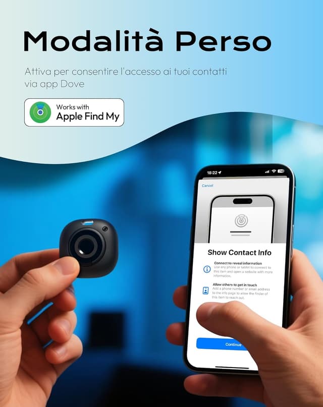 Thumbnail 3 de Air Smart Tag Tracker 4 Pezzi Find My