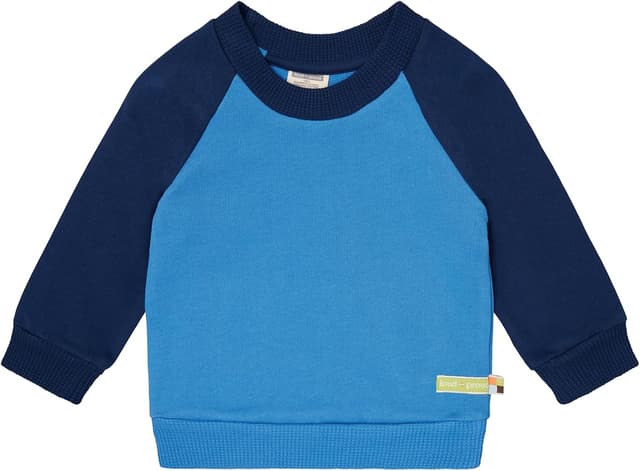 Detalle de Loud + Proud Kinder Sweat Raglan 100% Baumwolle