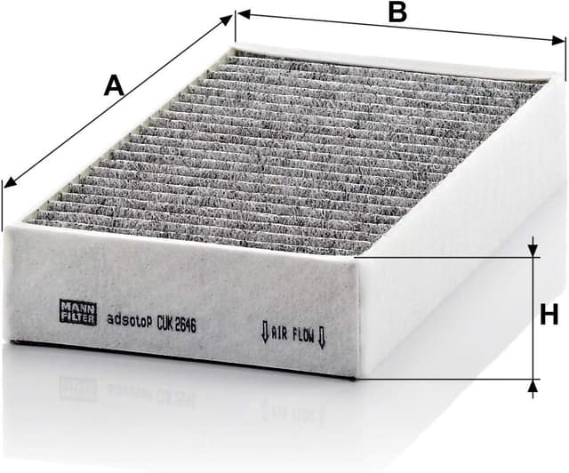 Thumbnail 2 de MANN-FILTER CUK 2646-2 filtre habitacle 41 mm