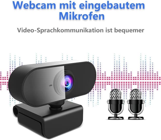 Detalle 2 de DDKJ Webcam 1080P Full HD