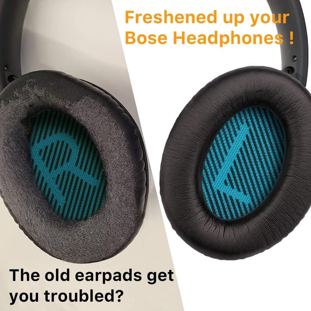 Detalle 2 de YOCOWOCO QC35 replacement ear pads for Bose