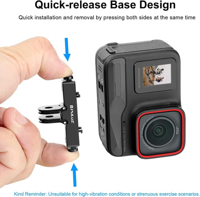 Thumbnail 2 de PULUZ Quick Release Base Mount for Insta360 X5