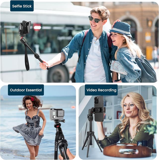 Thumbnail 6 de JOILCAN Mini Stativ aus Aluminium mit 360°-Kugelkopf und Fernbedienung (bis 4 kg)