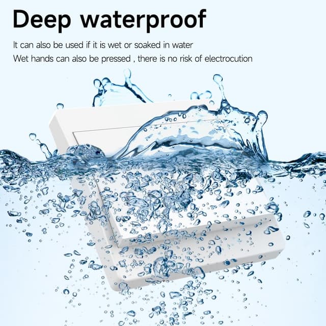 Thumbnail 3 de Cerhot 220V interruptor inalámbrico cinético 433 MHz