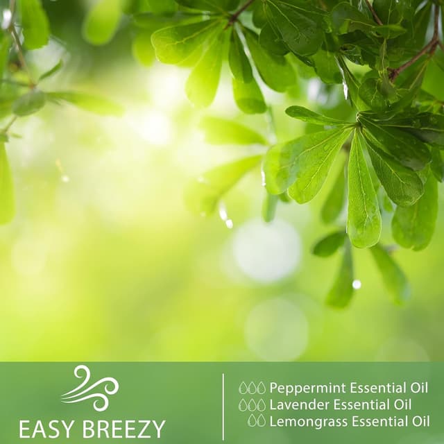 Detalle de PHATOIL Peppermint Essential Oil 100ml – natural & pure premium peppermint oil for aromatherapy, hair, skin and DIY