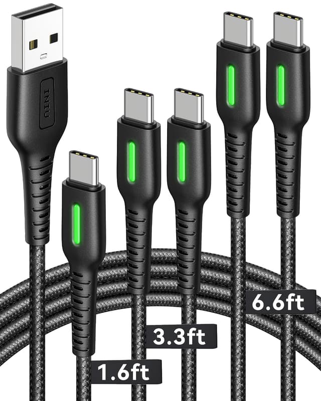 Imagen de INIU USB C Cable 5-Pack, 3.1A fast charging en OfertitasTOP