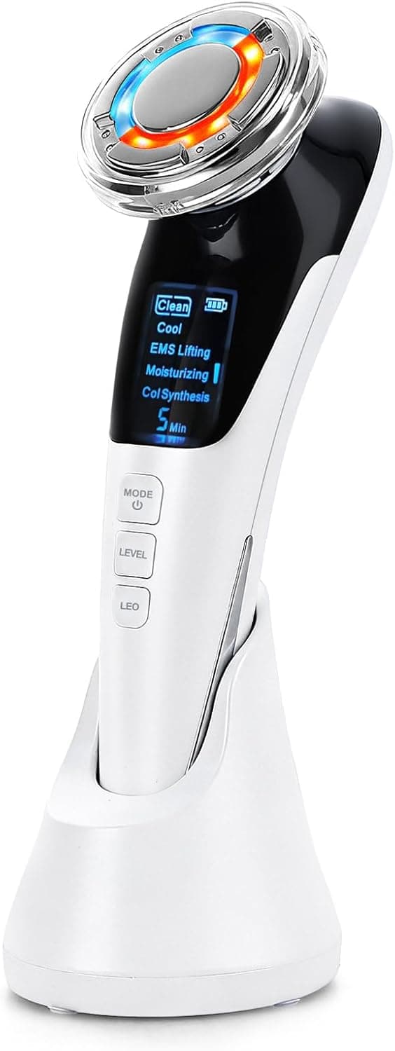 Detalle de Lychico Facial Massager, 8-in-1 anti-wrinkle