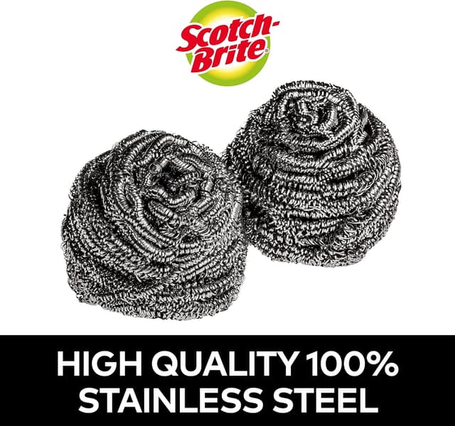 Thumbnail 5 de Scotch-Brite Stainless Steel Scourer 12 Pack