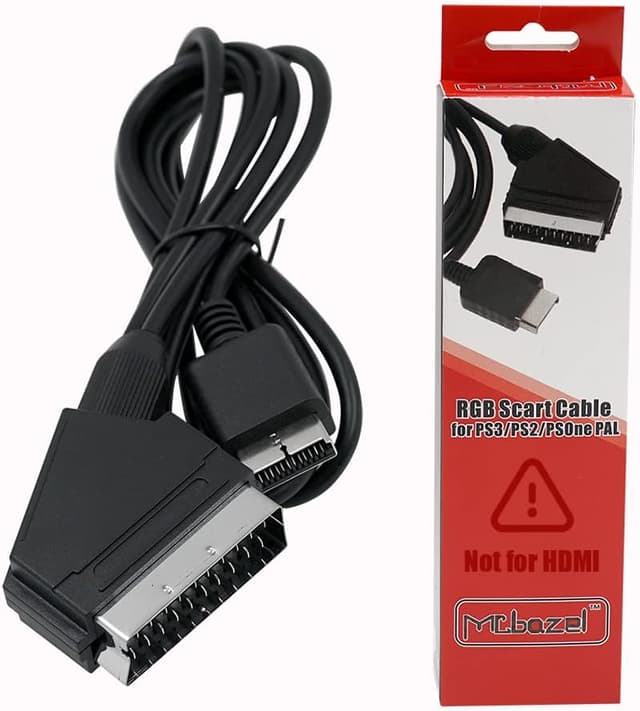 Detalle de Gam3Gear Mcbazel RGB-Scart Kabel 1,8 m