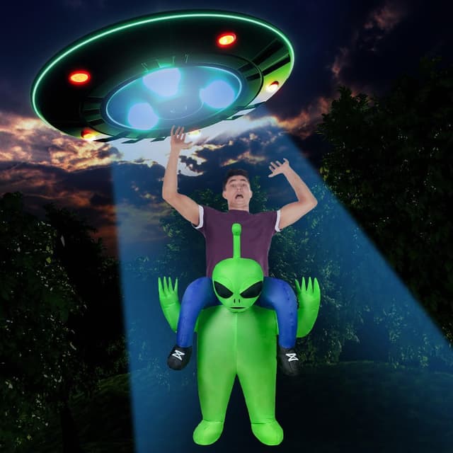 Thumbnail 4 de AYBUY Aufblasbares Alien Kostüm 160–190 cm 👽