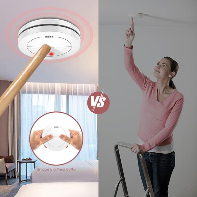 Thumbnail 6 de Detector de Humo 10 años 85dB