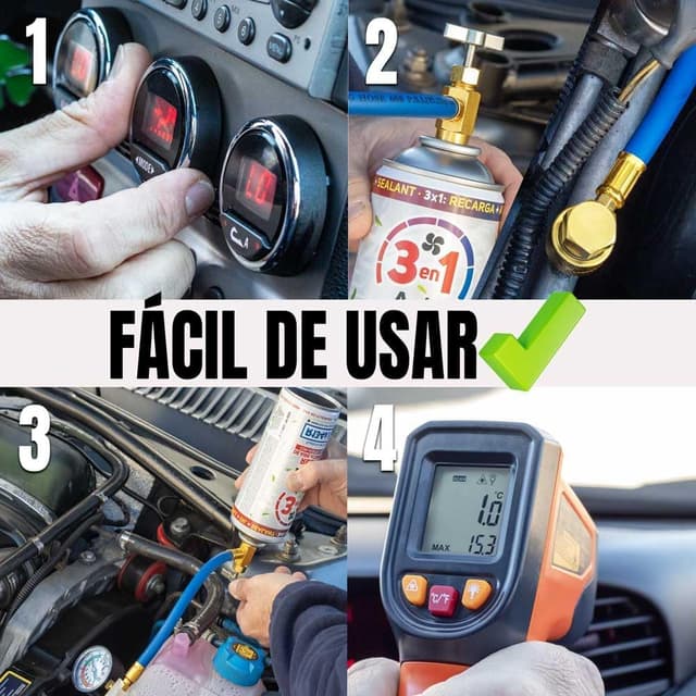 Thumbnail 3 de FullCarX AC REPAIR 3 en 1 Recarga aire