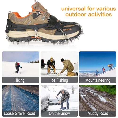 Thumbnail 4 de Yoomens Ramponcini per Scarponi 24 denti antiscivolo 🧗