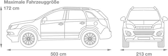 Thumbnail 3 de cartrend Vollgarage New Generation 503×213×172 cm