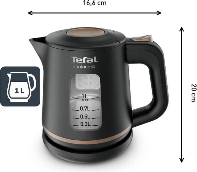 Thumbnail 1 de Tefal KI5338 Includeo 1 L Wasserkocher