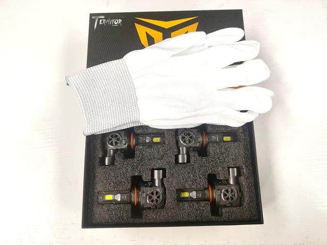 Detalle 2 de Termitor 9005 9006 Bulbs Combo 100000LM