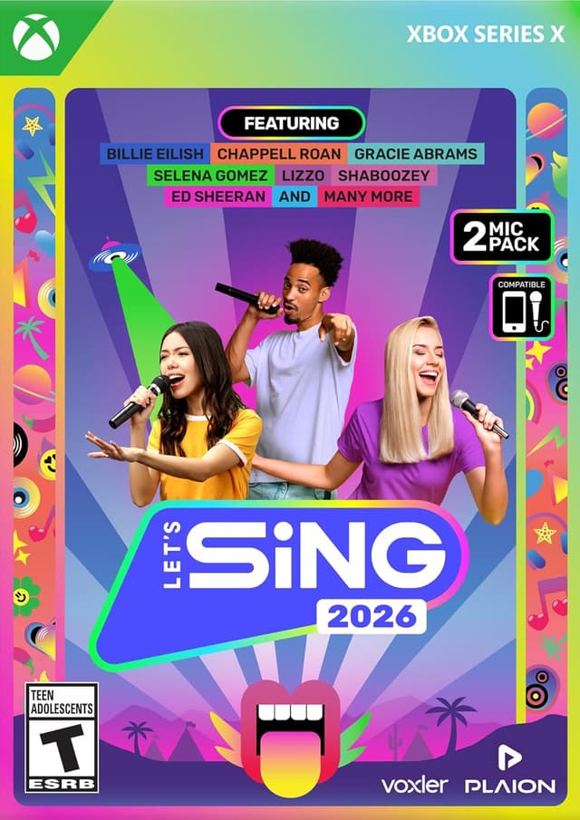 Detalle de Let’s Sing 2026 + 2 Mics for Xbox Series X