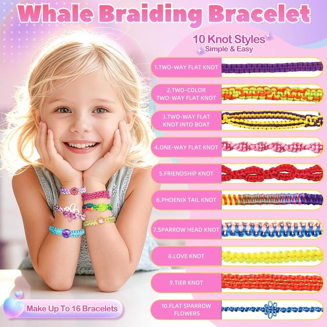 Thumbnail 6 de Whale Bracelet Making Kit 16‑piece set