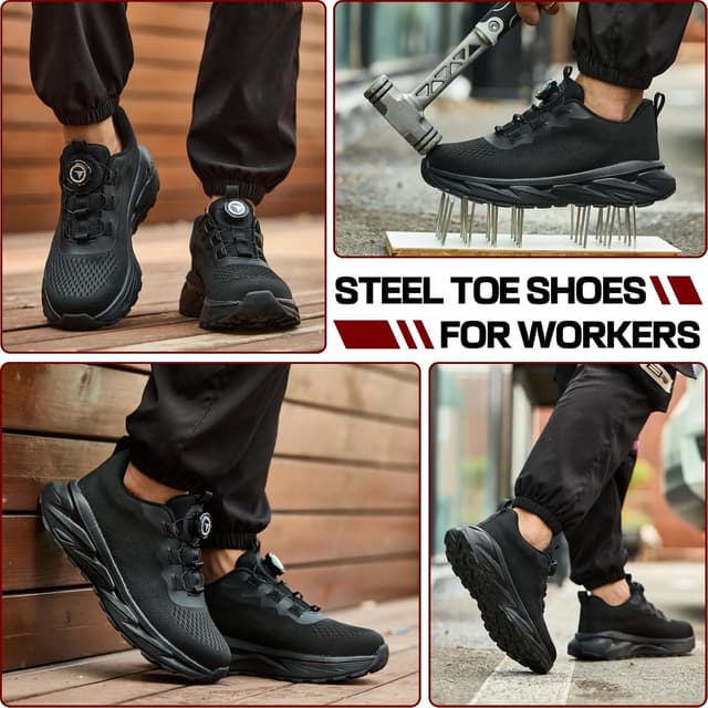 Thumbnail 1 de BAGHUY Steel Toe Cap Trainers 200J protection