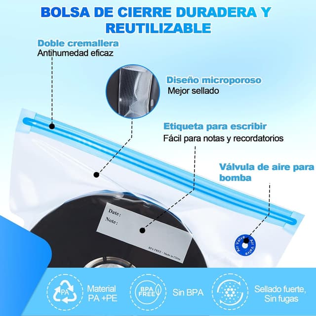 Thumbnail 3 de AGPTEK Bolsas para filamento 3D 30 unid