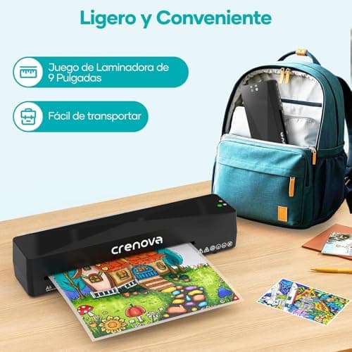 Thumbnail 8 de Crenova Plastificadora A4 con Guillotina