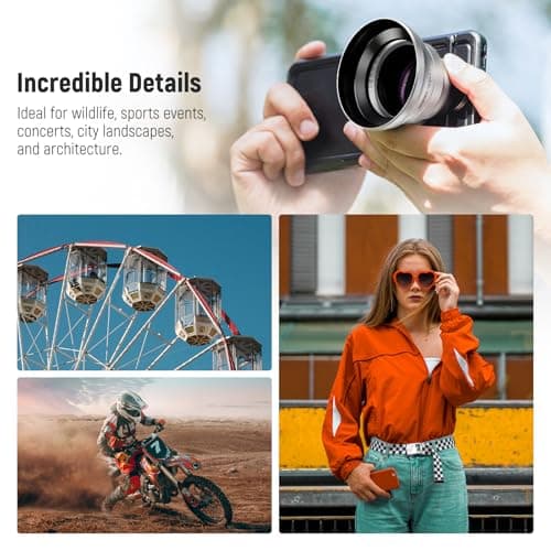 Thumbnail 6 de Téléobjectif NEEWER HD 65 mm avec pare-soleil ⚙