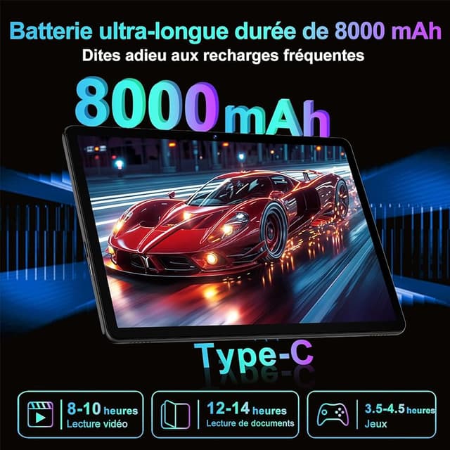 Thumbnail 5 de Biegedy 2026 Tablette 11 pouces Android 15 ⚙